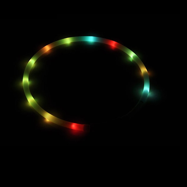 Färger Mjuka & Säkra 3M Reflekterande Pastellfärgade Neopren Vadderade Hundhalsband