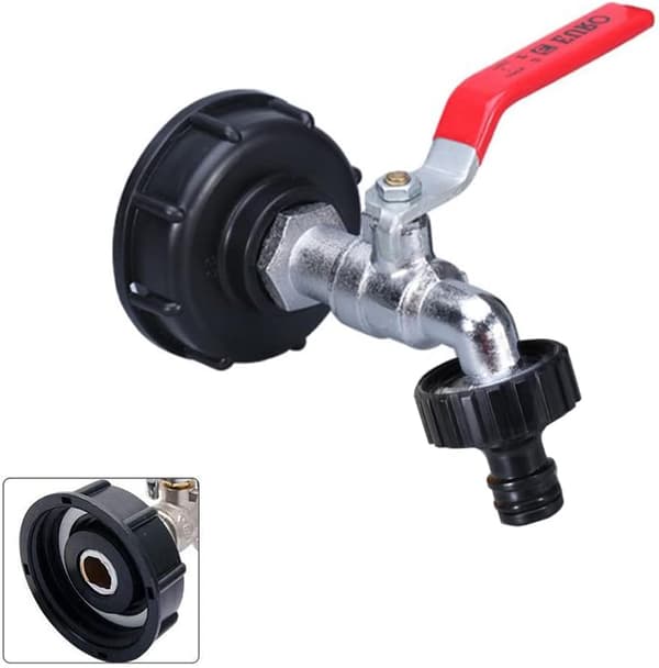 Tank Hose Coupling, Special for Multi-Specification Ton Barrel IBC Tank Adapter, Precision Production with Thickened Integrated Casting