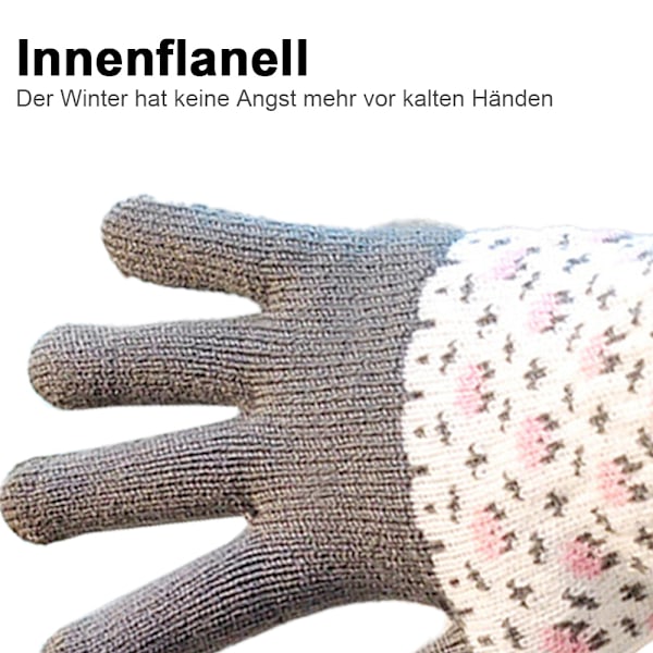 Talvikäsineet, pitävät kädet lämpiminä naisille