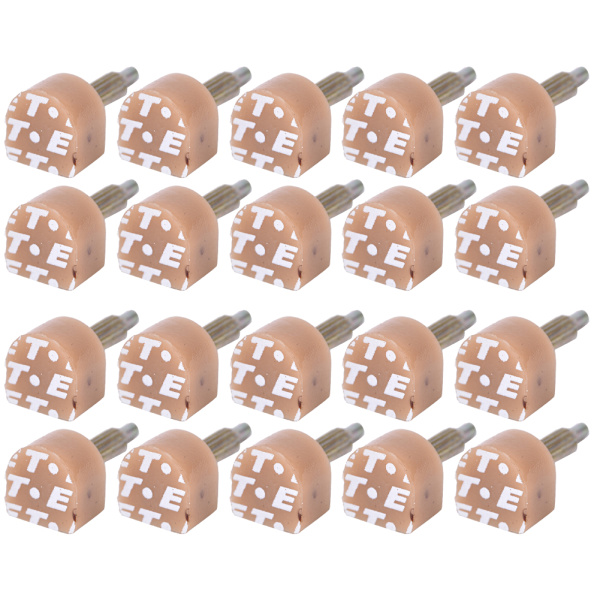 10 Par Högklackstift Ersättningsklackar för Skor Hältapp Reparationstillbehör 604 Beige 10 x 11
