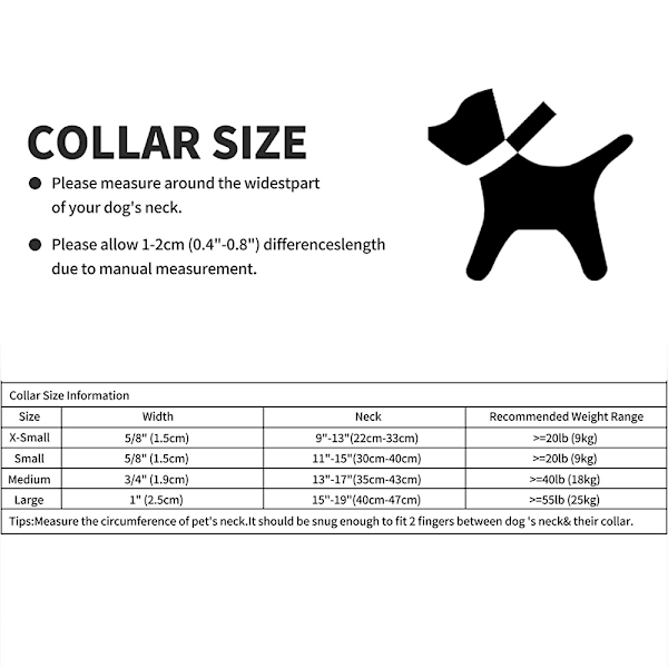 Blueberry Pet 8-färgad 3M reflekterande flerfärgad randig Martinger hundhalsband