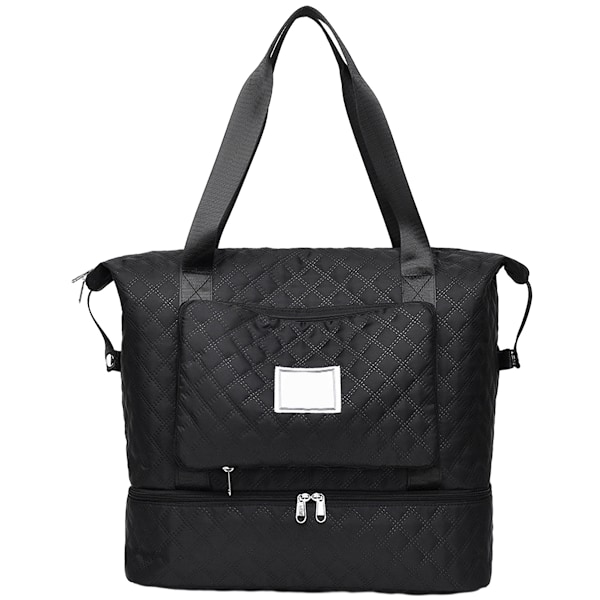 Reisebag for kvinner, treningsbag, weekend- og overnattingsbag med våt lomme og skoavdeling for kvinner, reise, trening, daglig bruk