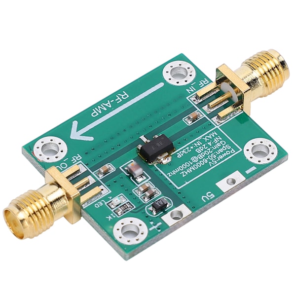 RF-förstärkarmodul Lågbrusförstärkning 20dB 50‑6000MHz RF Bredbandsförstärkarmodul