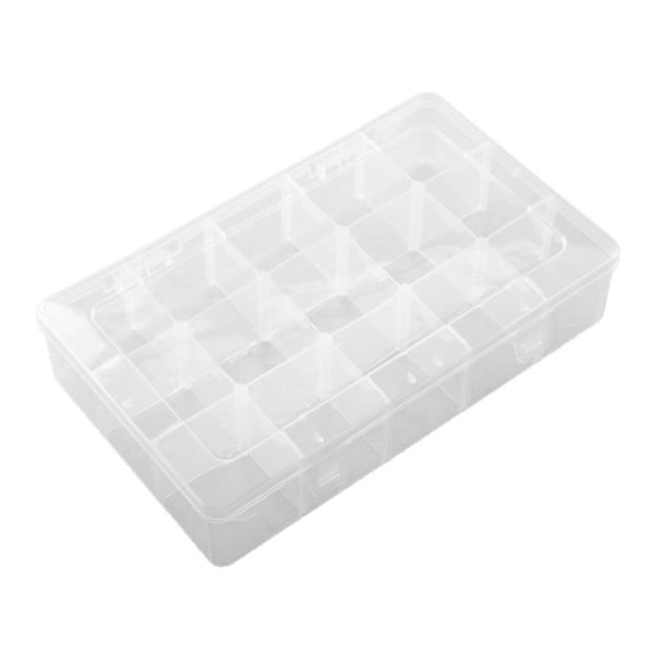 15 Grids Plast Organizer Box Förtjockning Löstagbar Synlig
