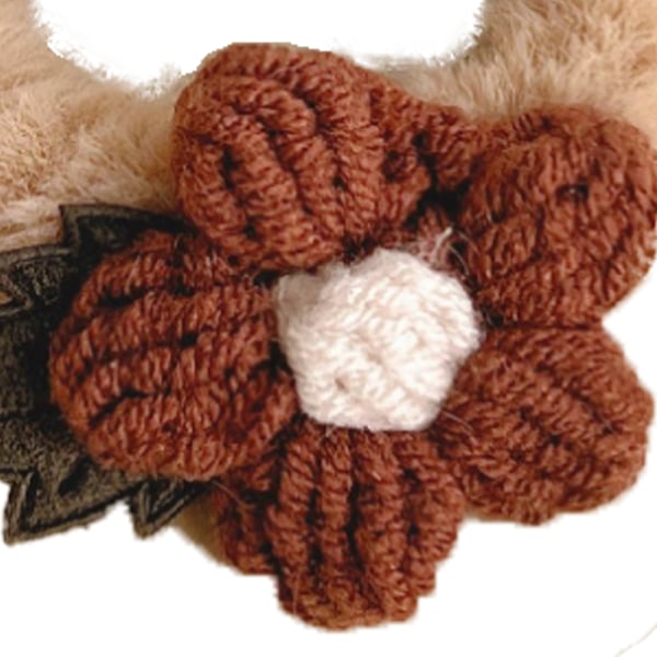 Terry Klud Elastisk Strækbar Fuzzy Bred Tyk Hårbånd Scrunchies Bånd Ring