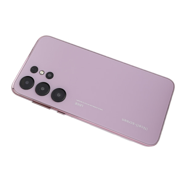 Smartphone 6.26 tum HD Drop Screen 4GB RAM 32GB ROM 8MP och 21MP Kamera MTK6580 Ansiktsigenkänning Mobiltelefon för Android 11 Lila