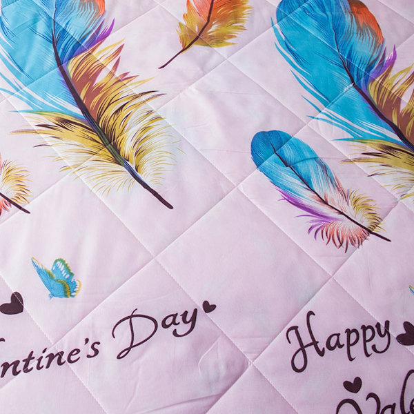 Tvättad Queen Summer Air Conditioning Comfoter Quilt Blanket (M)