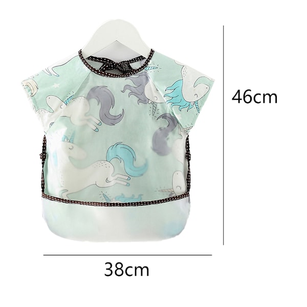 Barn Overall, Vattentät Långärmad Vändbar Kläder, Baby Äter Saker Kläder