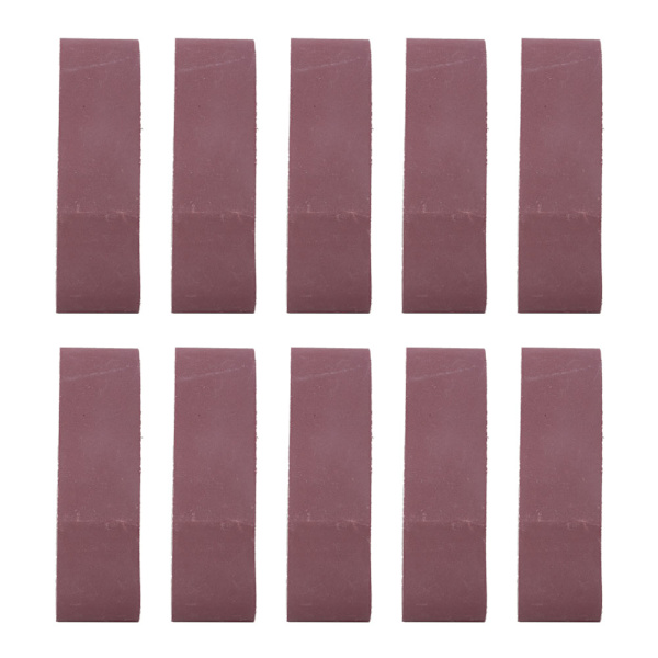 10 stk. 533x75mm Slibebånd 21x3 tommer Slibebånd til Båndsliber Dele 240-1000 Korn (320#)