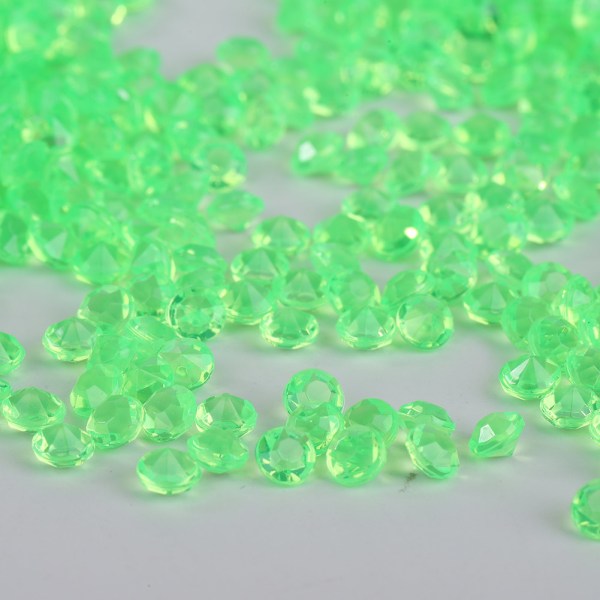 5000 st DIY spetsiga akryl diamantkonfetti pärlor för bröllop