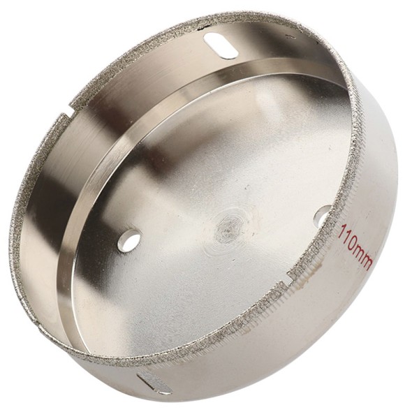 Diamantborr med hög effektivitet för hårdhet, keramik, glas, marmor, smärgel, kakel, hålsåg 110mm