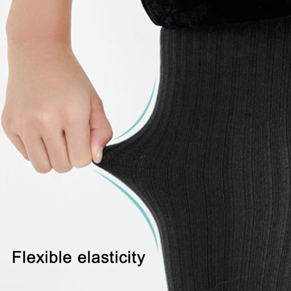 4-pack Baby Strumpbyxor – Tjocka Toddler Leggings för Flickor – Sömlösa Stickade Bomullsstrumpor – Spädbarns Strumpbyxor