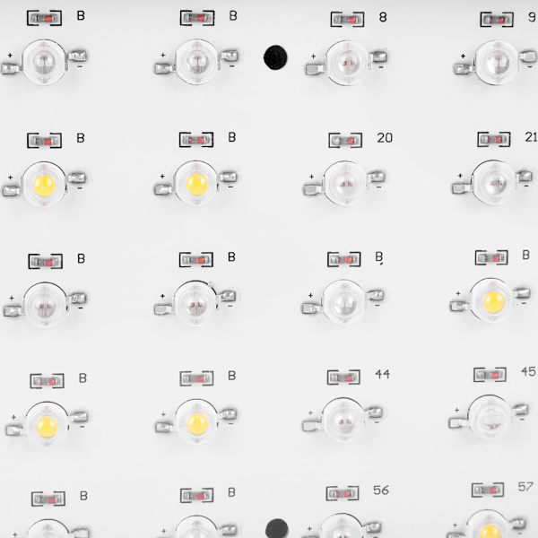 600W LED Växtlampa Fullspektrum för Växthus Inomhusväxter Grönsaker Blommor EU-kontakt 85~265V