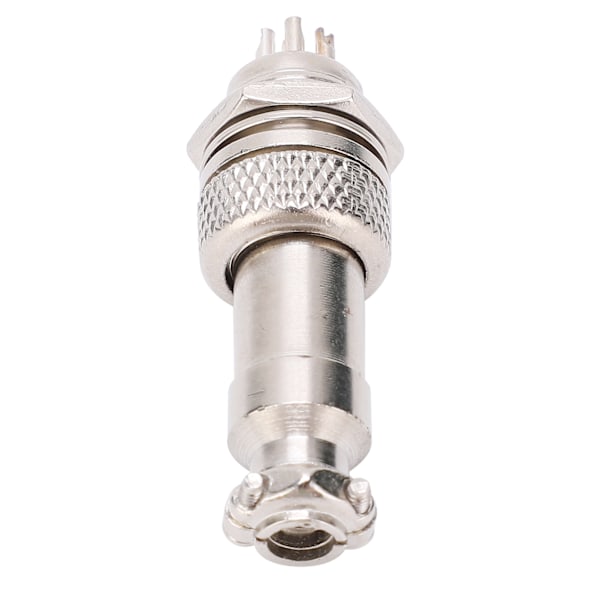 5 st Aviation Plug Connector Han- och Honkontakt Trådpanel Ström Chassi Metallbeslag 5A GX12 450V6pin