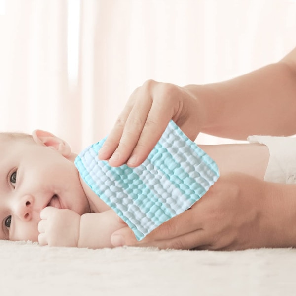 Baby Muslin Håndklæde, Bomuld Baby Ansigt Krops Komfort og Blødhed til Nyfødte