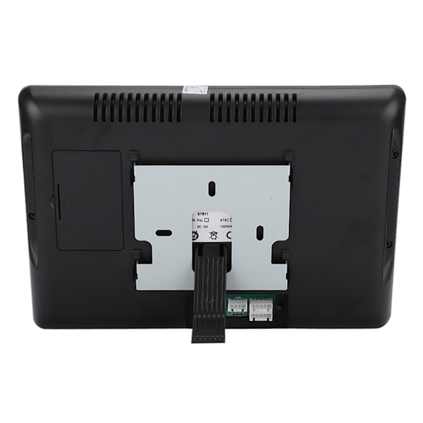 Trådbunden Dörrklocka 7 tum TFT Monitor Intercom Kamera Videodörrtelefon Access Control System 100-240VAU-kontakt