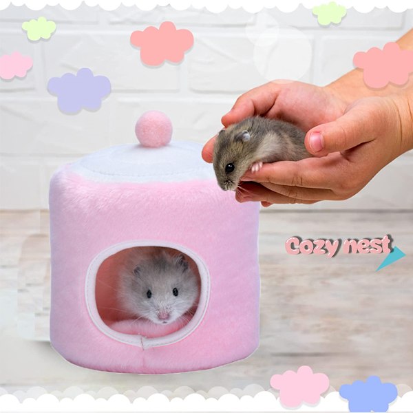 Hulehus seng for marsvin, kanin, ekorn, chinchilla, hamster og piggsvin