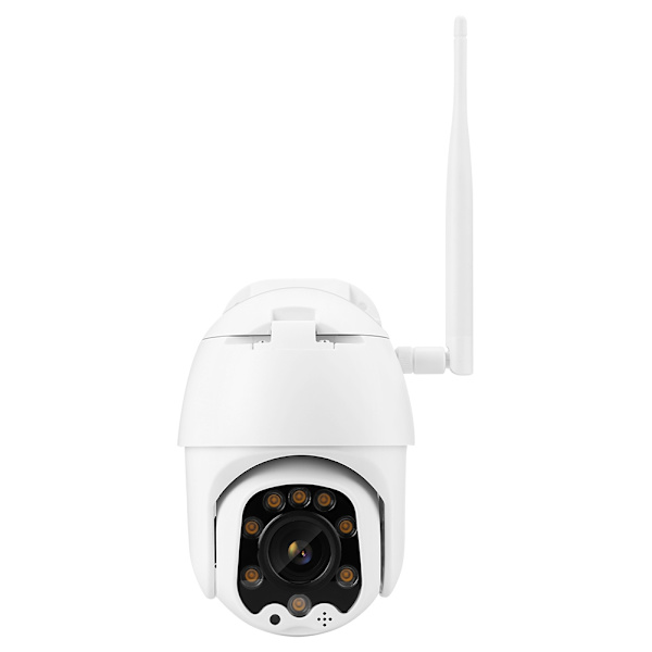 20x Zoom Mini Wifi HD 1080P PTZ IR Utomhus Kupolkamera Säkerhet Vattentät CCTV (EU 100-240V)