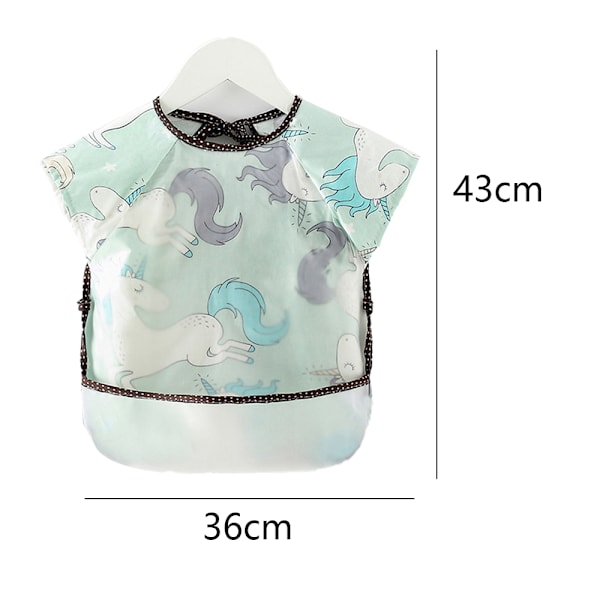 Barn Overall, Vattentät Långärmad Vändbar Kläder, Baby Äter Saker Kläder