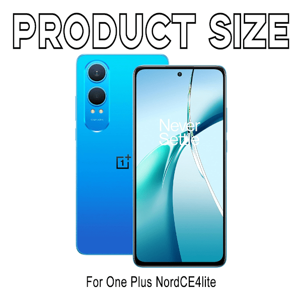 Näytönsuoja OnePlus Nord CE 4 Lite -puhelimelle, karkaistu kalvo