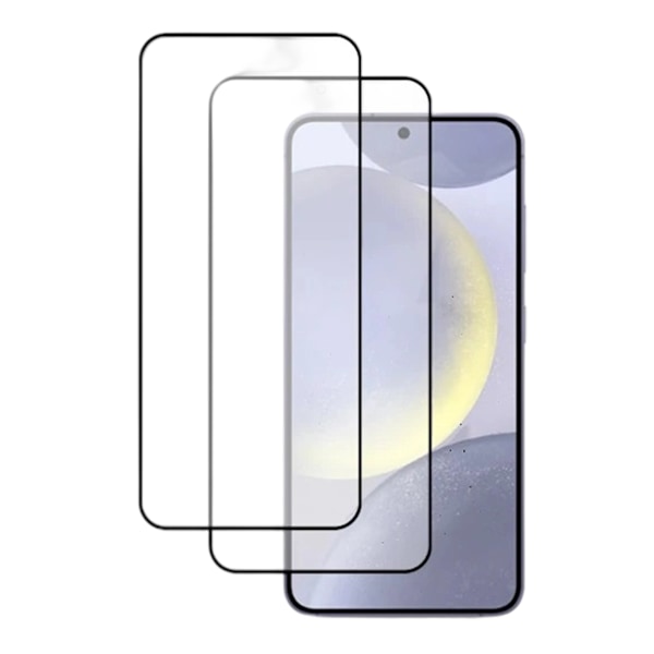 2-Pack SAMSUNG S24 PLUS Skärmskydd - Härdat Glas 9H - Super kvalitet 3D