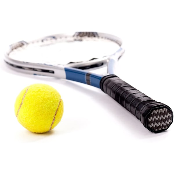 4-pack Squashgrepp, Tennisracketgrepptejp med Halksäker Perforerad Absorberande Racketgrepp, Övergrepp för Tennis Badminton