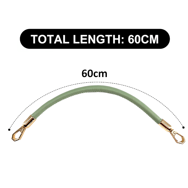 Erstatningsstropper for håndvesker 2 stk 60 cm Erstatningsveskestropper Lærhåndveskehåndtak Fjærspenne