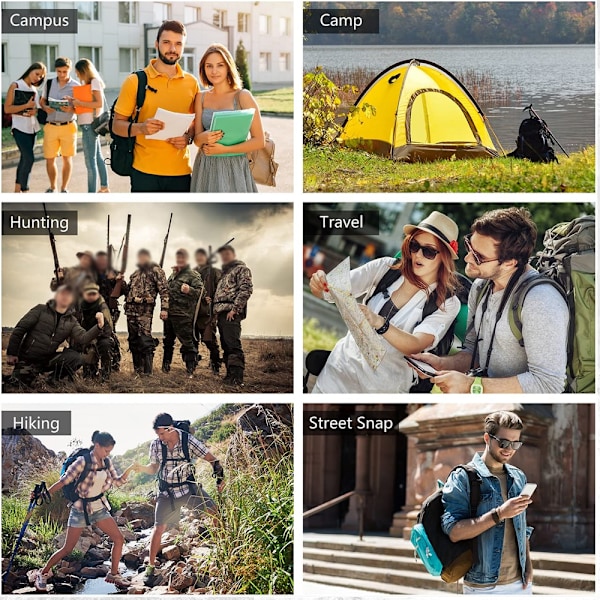 Vannryggsekk for menn, kvinner og barn for fotturer, løping, festivaler, sykling