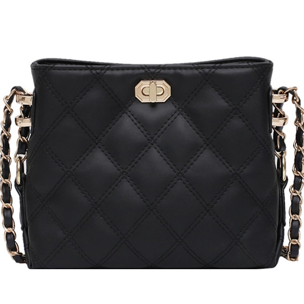 Crossbody-tasker til kvinder Læder ChainBag til kvinder Små crossbody-tasker til kvinder Punge Mode Læder Letvægts Håndtasker Skuldertaske