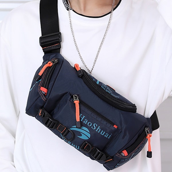 Midjeväska, Friluftsliv Sport Vandringsväska Träning Midjeväska Resa Löpning Casual Handsfree Present Idé
