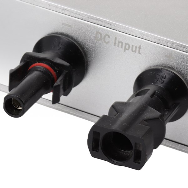 WVC 1400W Verkkoon kytkettävä mikroinvertteri, Alumiiniseos, Vedenkestävä piirisuojaus, DC-AC aurinkosähköinvertteri, EU-pistoke, 100‑240V
