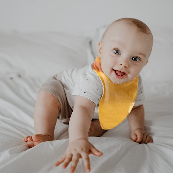 Baby Bandana Drool Bibs 10-pack - Spädbarnshaklappar för Pojkar, Flickor, Unisex för Tandsprickning och Dregling