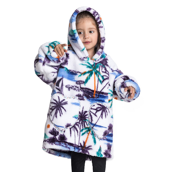 Barnfilt Hoodie för Flickor, Filt för Barn, Filt Hoodie Tröja Födelsedagspresenter för Tonåring Pojke Present