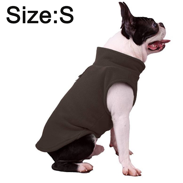 Hundetøj Tykt Solidt Polar Fleece Tøj