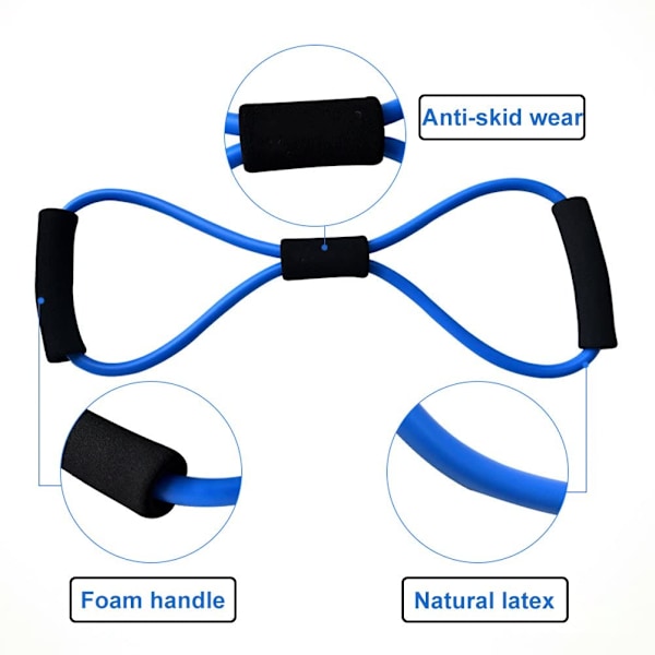 Ultra Toner Motstandsband Figur 8 Treningsledning