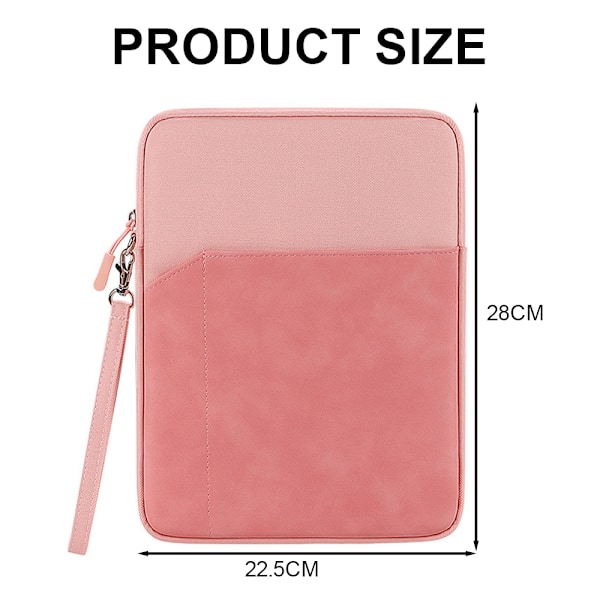 Tablet Sleeve Etui til 9,7-10 tommer iPad / tablet PC, Beskyttelsespose, Smart Keyboard, Indvendige mål 26,5*21*2cm