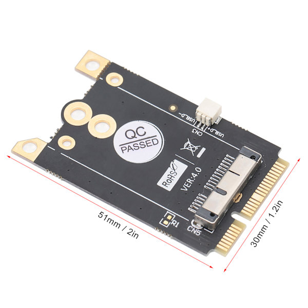 Adapterkort Mini PCI‑E till BCM94630 Konverterare för Windows 7 / Windows 8 / Windows 8.1