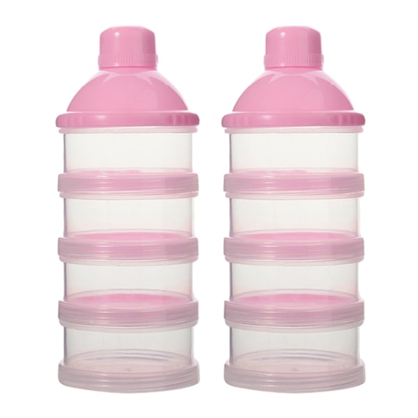 Stable melkepulverdispenser, reisebeholder, beholder for oppbevaring av melkepulver til spedbarn