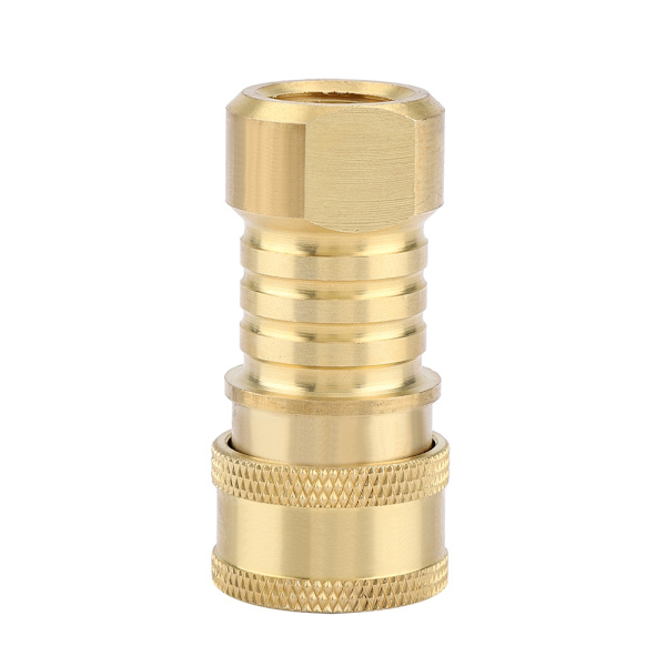3/8\" Rørgevind Gas Propan Hurtigkobling Propan Regulator Adapter til Udendørs Picnic BBQ