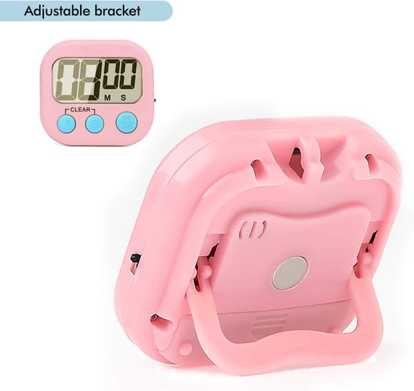 Digital køkkentimer, madlavningstimer, stort display, høj alarm