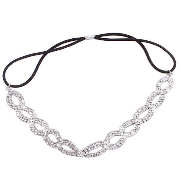 Mote Rhinestone Hodebånd Krone For Første Kommunion, Bryllup, Pageant