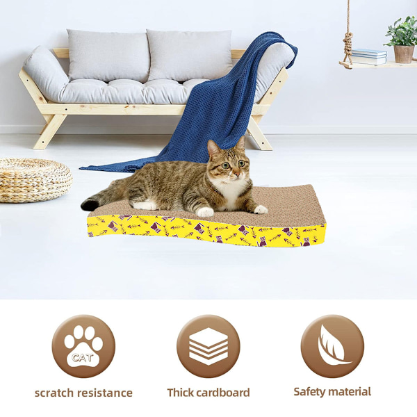 Katt Repbräda Kartong Katt Repdyna med Premium Reptexturer Design Hållbar Katt Repdyna Vändbar