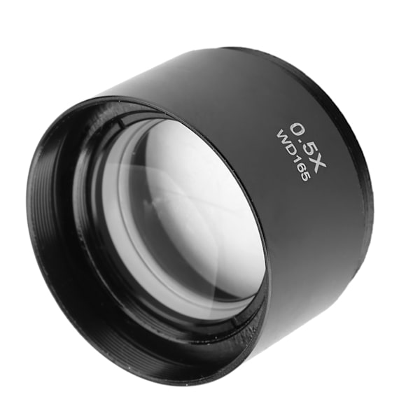 KP-0.5X Auxiliärt Stereomikroskop Objektivlins för Industriellt Videomikroskop 48mm Montering