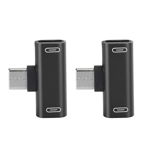 2 x  Type-C Audio Charger Adapter