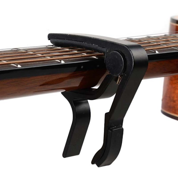4 delar Gitarr Capo Aluminium Metall Universal, Akustiska och Klassiska elgitarrer, Bas, Banjo, Violin, Mandolin, Ukulele Alla typer Lättvikt