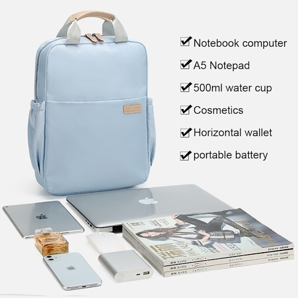 Laptop Ryggsekk - Forretningsreise Datamaskinveske - Daglig Pendling - Passer for 14 \" datamaskiner