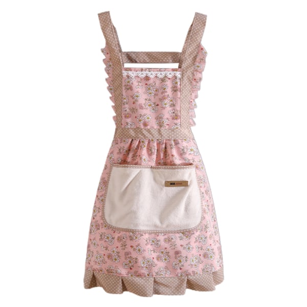 Cute Apron for Women with Pockets, Comfortable Kitchen Apron,