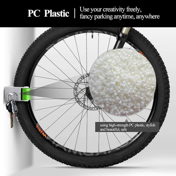Sykkelparkeringsspenne Veggmontert Terrengsykkel Landeveissykkel Vertikal Oppbevaring Holder Klips Sykkel Display Stativ Spenner MTB Sykkel