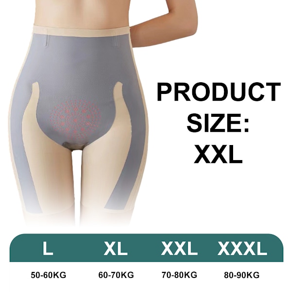 Butt Lifter Shapewear, Høytaljet Tummy Control Truser for Kvinner, Postpartum Midje Trener Mageformer
