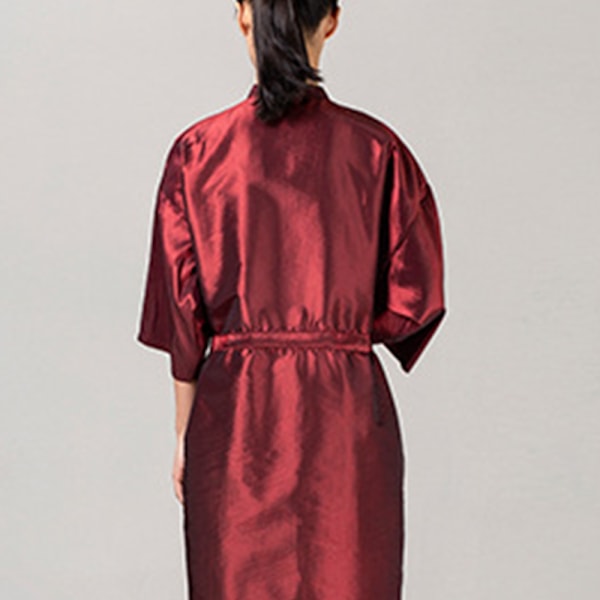 Salon Asiakasmekko Takki, Hiussalonin Takki Asiakkaille - Kimono-tyyli